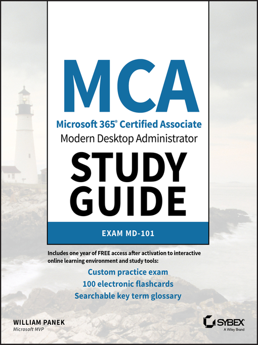 Title details for MCA Modern Desktop Administrator Study Guide by William Panek - Wait list